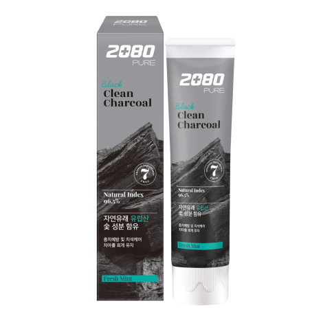 Зубная паста Уголь и мята, 120 г, DC 2080