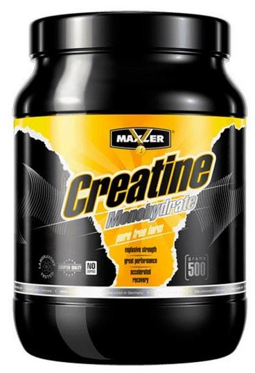 Креатин Creatine 100% Monohydrate, 500 гр, MAXLER