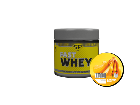 Протеин Fast Whey, пробник «Банан», 30 гр, STEELPOWER