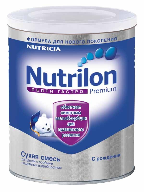 Специализированная молочная смесь Nutrilon Пепти Гастро, 450 гр, Nutrilon