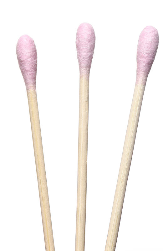Натуральные бамбуковые ватные палочки, фиолетовая вата, 100 шт., HUMBLE цена 155 ₽