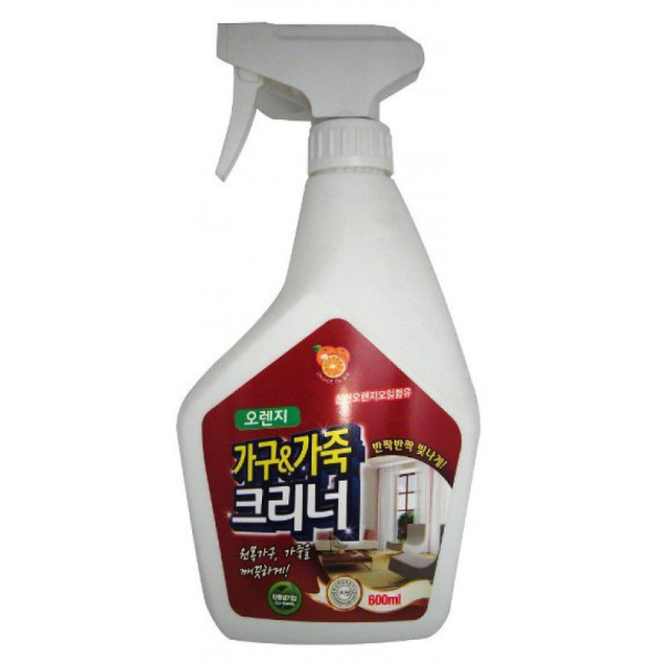Жидкое средство для чистки мебели с апельсиновым маслом, 600 мл, KMPC