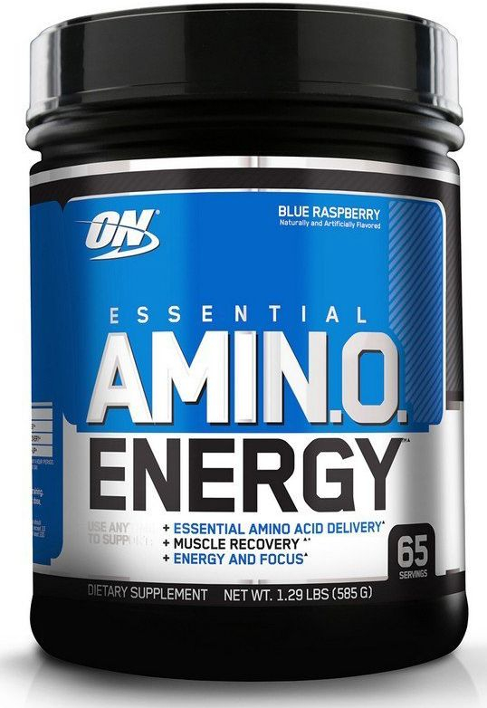 Аминокислотный комплекс, Essential Amino Energy, вкус «Голубика», 585 гр, OPTIMUM NUTRITION