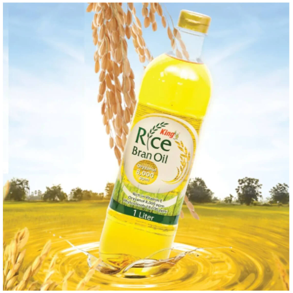 Масло рисовых отрубей, 1 л, King Rice Bran Oil цена 599 ₽
