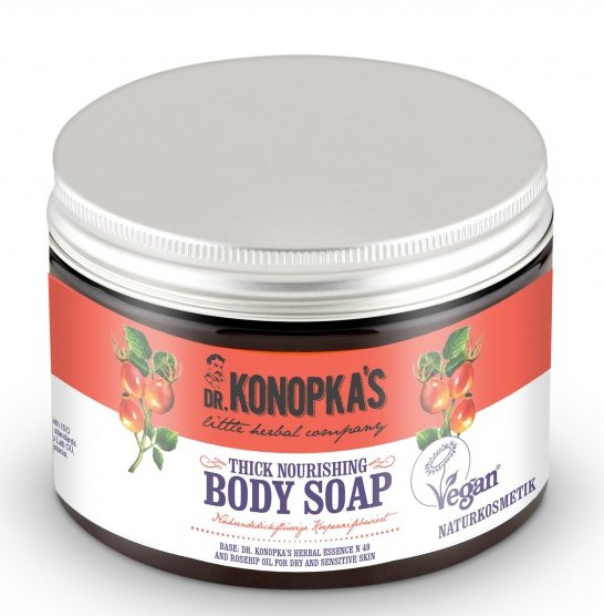 Густое мыло для тела питательное, 500 мл, Dr.Konopka's