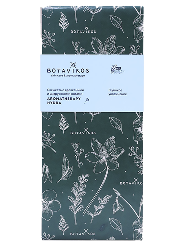 Подарочный набор Aromatherapy Hydra для волос Mini, 2 предмета,  Botavikos цена 544 ₽