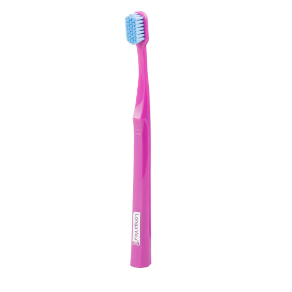 Зубная щетка 6580 щетинок &quot;ultrasoft&quot;, d 0,10 мм, цвет: фиолетовый, Longa Vita цена 209 ₽