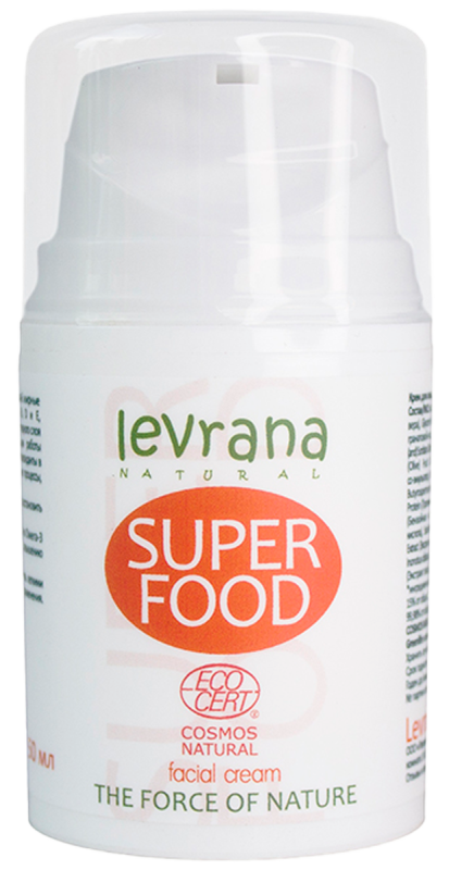 Крем для лица Super food, 50 мл, Levrana
