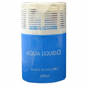 Арома-поглотитель запахов для коридоров и жилых помещений, Aqua liquid, «Мыло», 400 мл, NAGARA