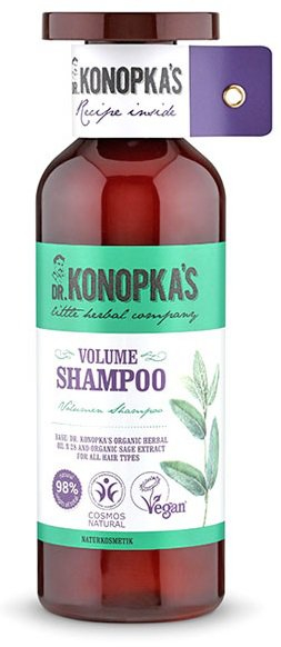 Шампунь для объема волос, 500 мл, Dr.Konopka's