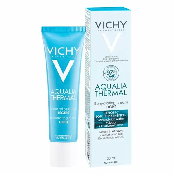 Купить Aqualia Thermal Легкий крем Увлажняющий для нормальной кожи, 30 мл, VICHY