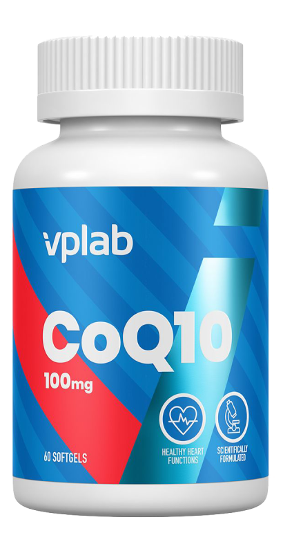 Коэнзим  Q10, 100 мг, 60 капсул, VPLab