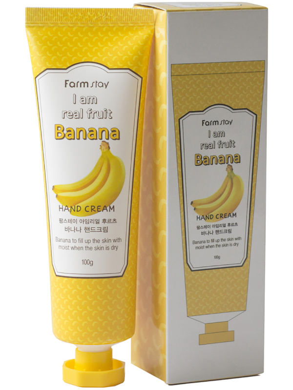 Крем для рук с экстрактом банана, 100 мл, FarmStay
