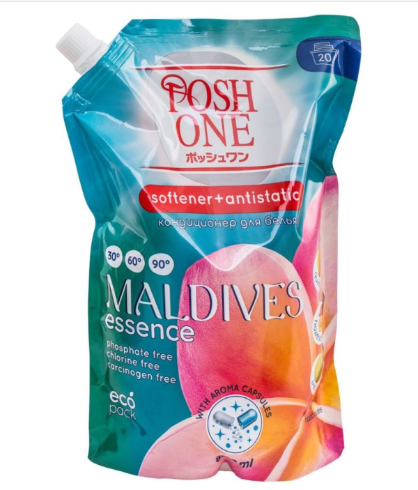 Кондиционер для белья Aroma capsule Мальдивы, 800 мл, Posh One