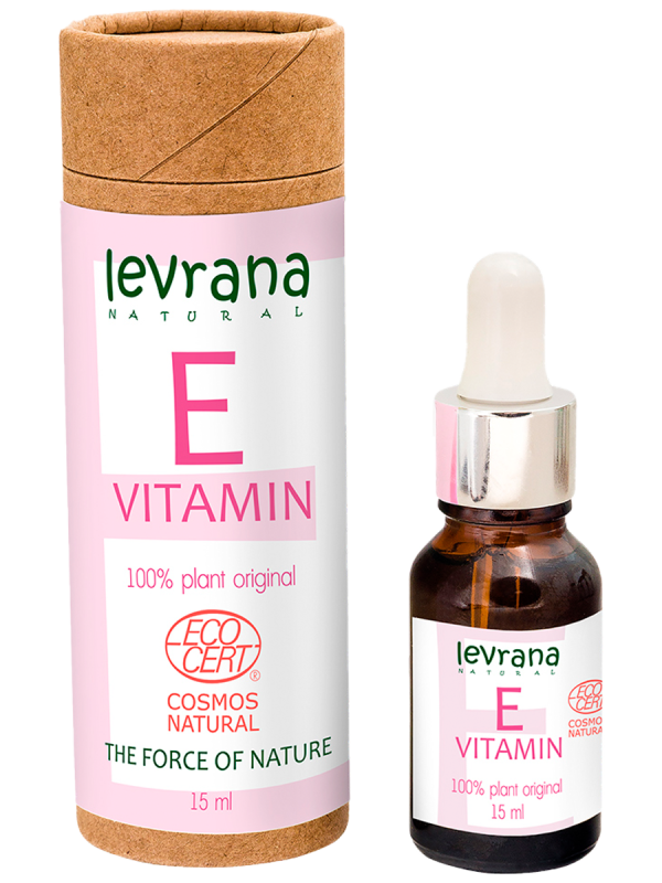 Сыворотка для лица «Витамин E» (растительный, чистый антиоксидант), 15 мл, Levrana