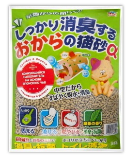 Купить Наполнитель на основе японского чая, Japan Premium Pet