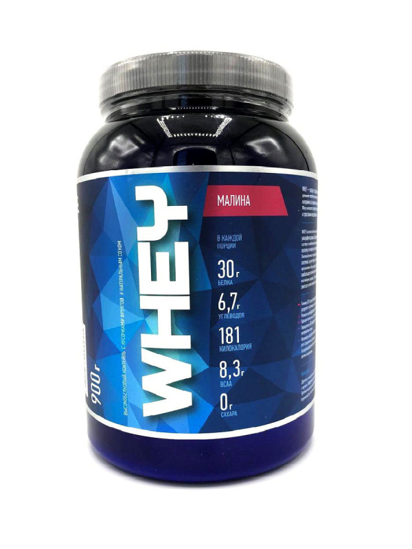 Протеин Whey, вкус «Малина», 900 гр, RLine