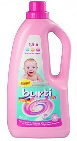 Средство для стирки детского белья Burti liquid Baby, 1.5 л, BURTI