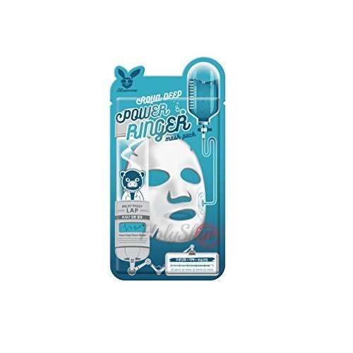 Тканевая маска для лица с экстрактом ласточкиного гнезда EGF Deep power ringer mask pack, 23 мл, 10 шт, Elizavecca