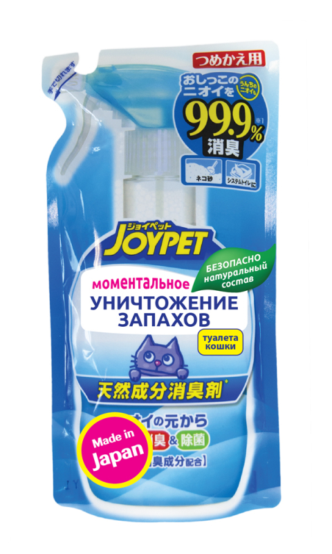 Уничтожитель меток и сильных запахов туалета кошек (сменный блок), JOYPET