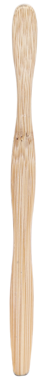 Зубная щетка из бамбука, желтая, средней жесткости, HUMBLE - фото