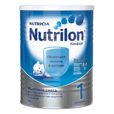 Специальная молочная смесь Nutrilon Комфорт-1, 900 гр, Nutrilon