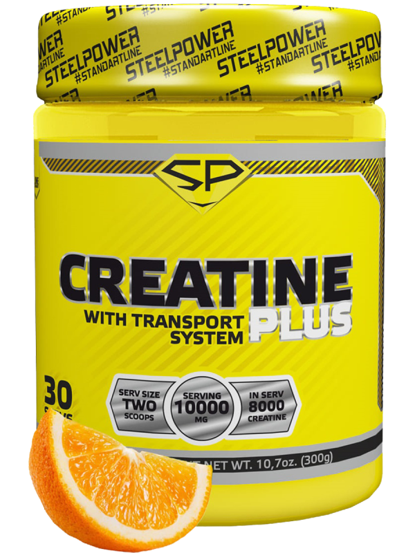 Креатин CREATINE PLUS (Апельсин), 300 гр, STEELPOWER - фото 3