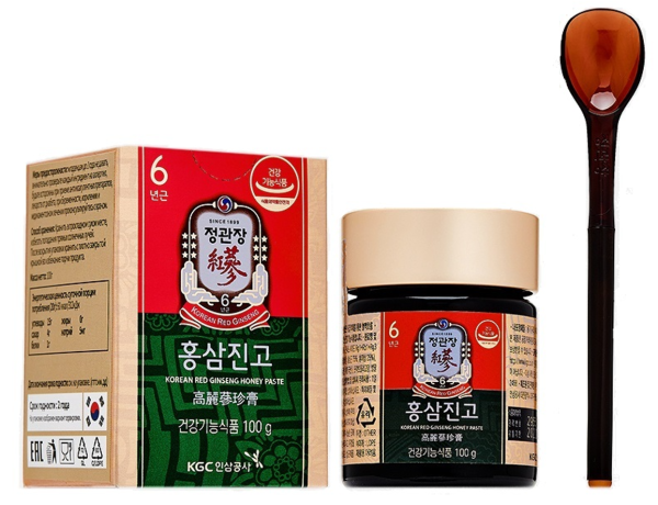 Экстракт из корня корейского красного женьшеня с медом, 100 г, Cheong Kwan Jang