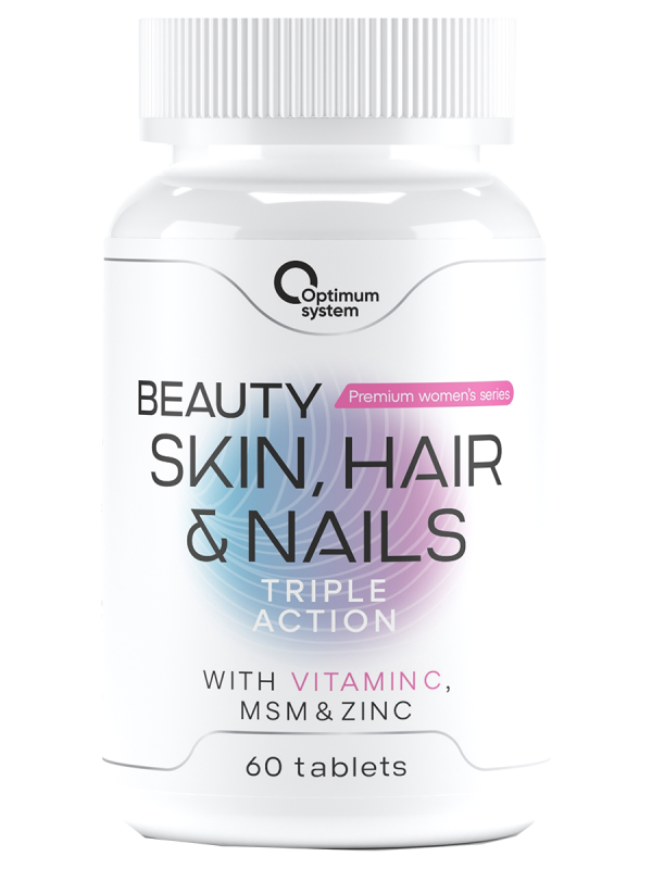 Коплекс Skin, Hair &amp; Nails Beauty, 60 таблеток, Optimum System