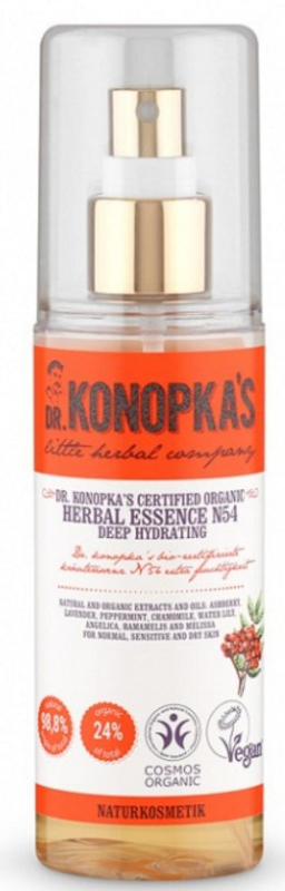 Эссенция для кожи на основе лечебных трав №54, 125 мл, Dr.Konopka's