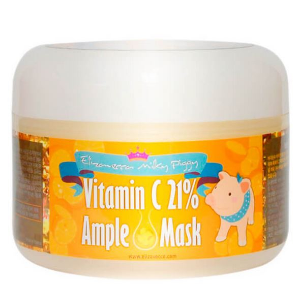 Маска для лица с Витамином C 21% Milky Piggy vitamin C 21% ample mask, 100 мл, Elizavecca