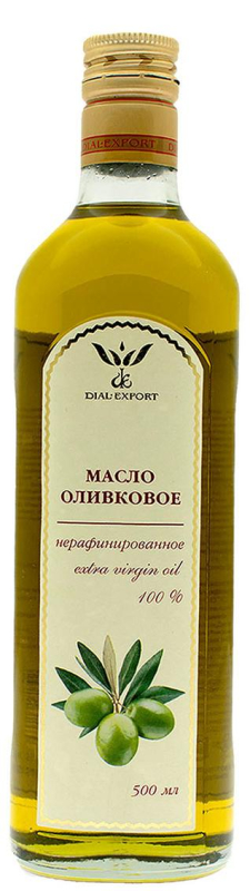 Масло оливковое Extra Virgin, 0,5 л, DIAL-EXPORT