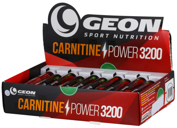 Carnitine Power 3200, вкус тархун, 20*25 мл, GEON