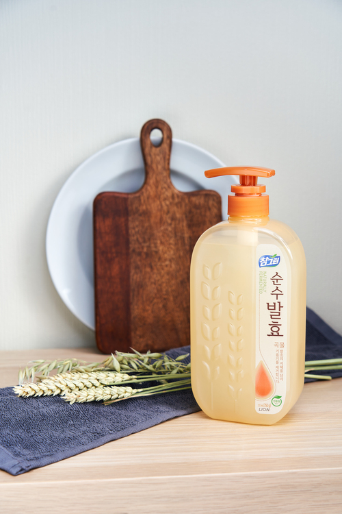 Антибактериальное средство для мытья посуды Chamgreen Pure Fermentation «5 злаков», 720 мл, CJ Lion цена 409 ₽
