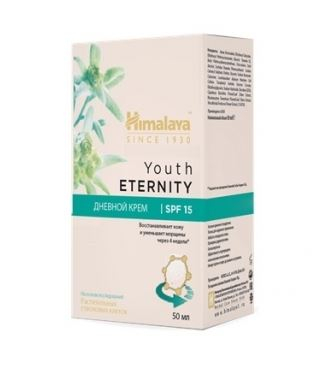 Купить Дневной крем для лица с SPF 15 &quot;Youth Eternity&quot;, 50 мл, Himalaya Herbals
