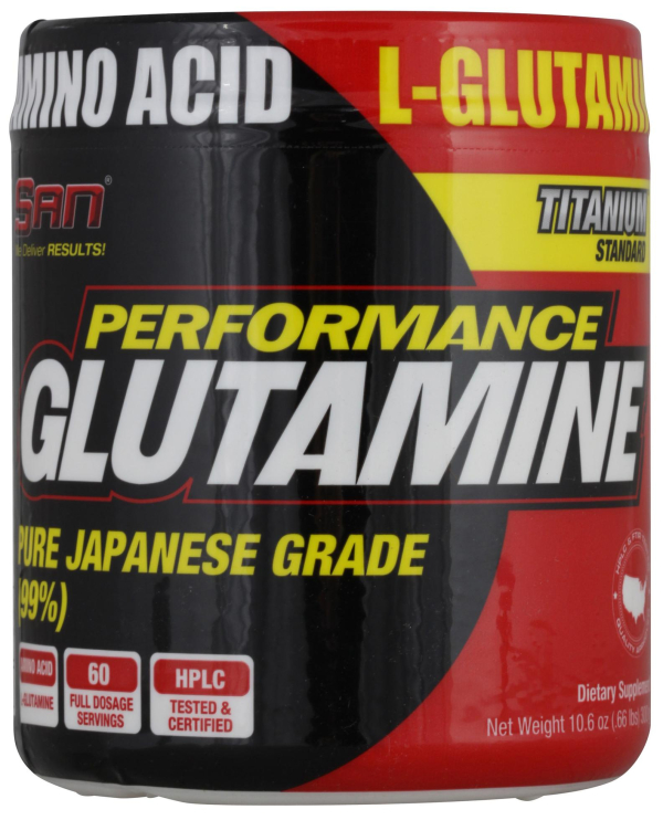 Performance Glutamine, 300 гр, SAN