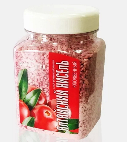 Натуральный витаминизированный кисель &quot;Клюквенный&quot;, 250 гр, Алтайские традиции