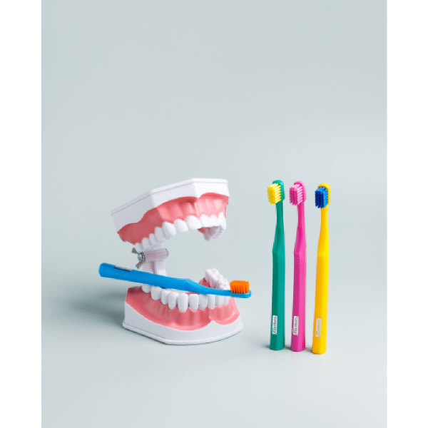 Детская зубная щётка, проф линейка 5100 щетинок, голубая, от 5 лет, Longa Vita - фото
