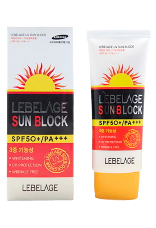 Солнцезащитный крем для лица SPF50+/PA+++, 70 мл, Lebelage