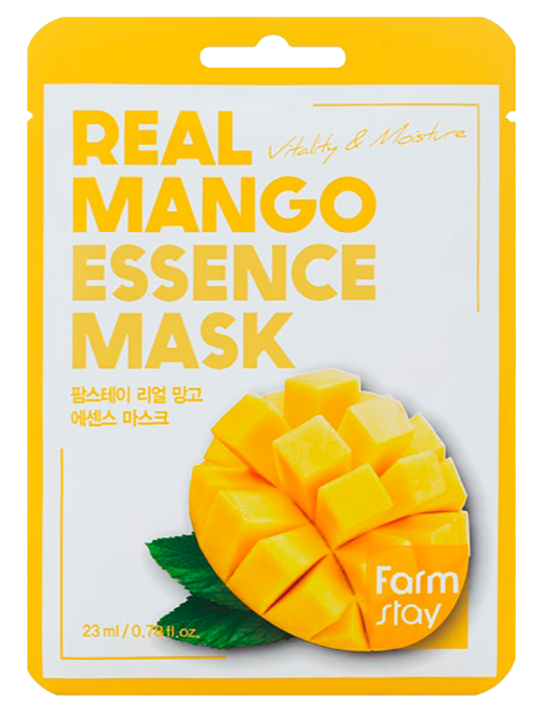 Тканевая маска для лица с экстрактом манго, 23 мл, FarmStay