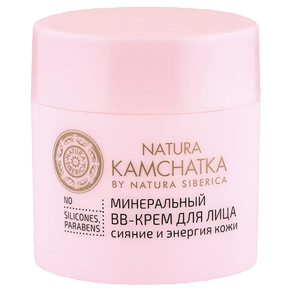 ВВ-крем минеральный для лица Сияние и энергия кожи, 50 мл, Natura Kamchatka by Natura Siberica