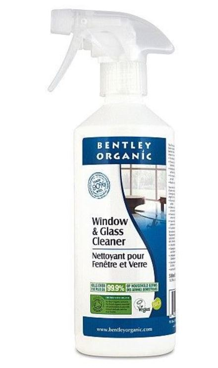 Очиститель для стеклянных поверхностей, 500 мл, Bentley Organic