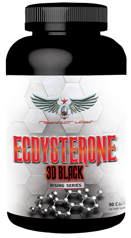 Ecdysterone 3D Black, 90 капсул, Red Star Labs