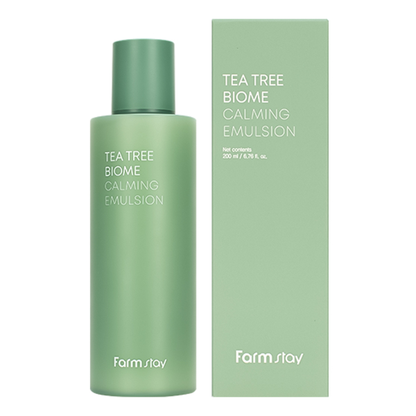 Успокаивающая эмульсия с экстрактом чайного дерева, для чувствительной кожи, 200 мл, FarmStay