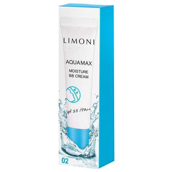 LIMONI ББ крем для лица увлажняющий тон №2 Aquamax Moisture BB Cream 15ml цена 447 ₽