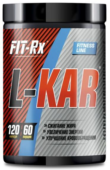 Сжигатель жира L-KAR,  120 капсул,  Fit-Rx