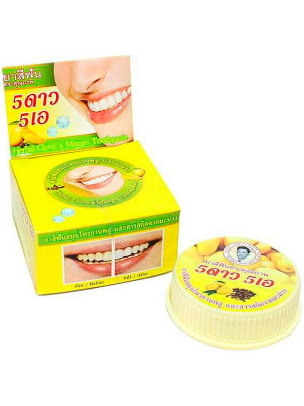 Травяная зубная паста с экстрактом манго, 25 гр, ISME Rasyan