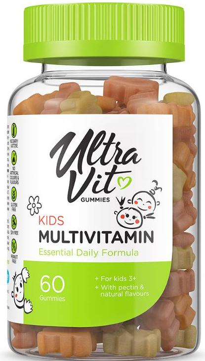 Витаминно-минеральный комплекс Gummies Kids Multivitamin, 60 жев.таб, UltraVit
