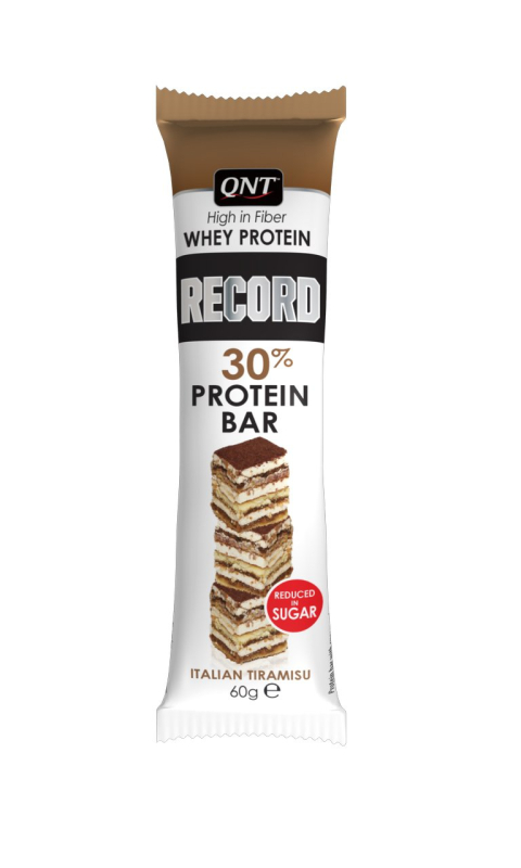 Протеиновый батончик Record bar (тирамису), 60 гр, QNT