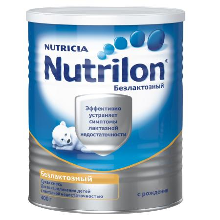 Специальная молочная смесь Nutrilon Безлактозный, 400 гр, Nutrilon